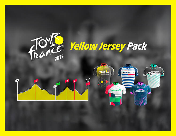 Tour de France 2025 - Yellow Jersey Pack (PC)
Tour de France 2025 - Yellow Jersey Pack (PC)