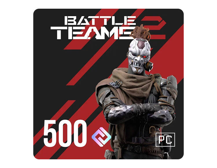Игровая валюта Battle Teams 2 500 ВМ (PC)
Игровая валюта Battle Teams 2 500 ВМ (PC)