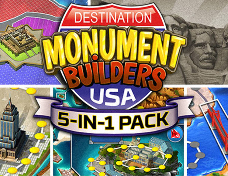 5-in-1 Pack - Monument Builders: Destination USA (PC)
5-in-1 Pack - Monument Builders: Destination USA (PC)