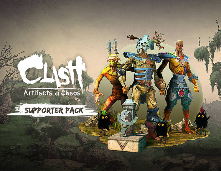 Clash: Artifacts of Chaos - Supporter Pack DLC (PC)
Clash: Artifacts of Chaos - Supporter Pack DLC (PC)