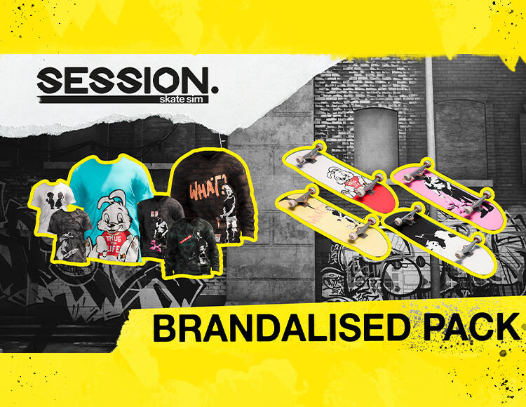 Session: Skate Sim Brandalised Pack (PC)
Session: Skate Sim Brandalised Pack (PC)