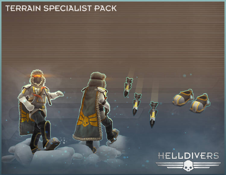 HELLDIVERS Terrain Specialist Pack (PC)
HELLDIVERS Terrain Specialist Pack (PC)
