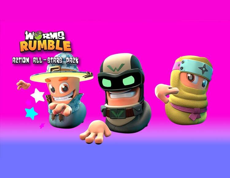 Worms Rumble - Action All-Stars Pack (PC)
Worms Rumble - Action All-Stars Pack (PC)