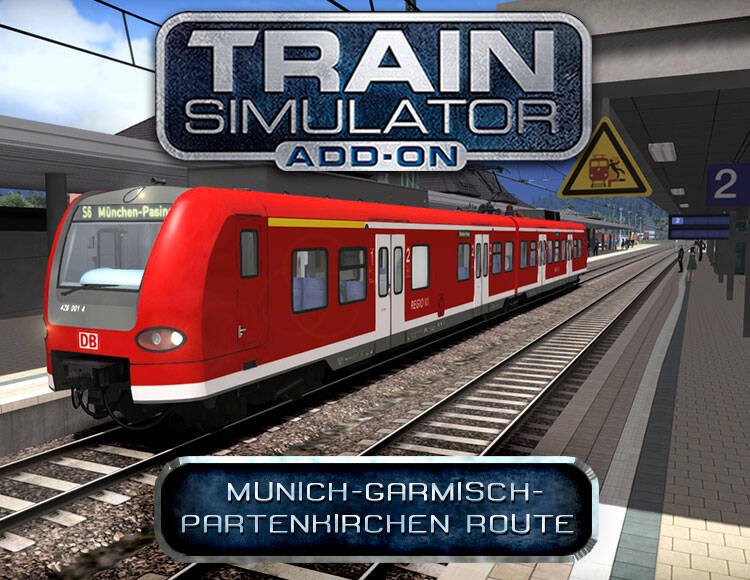 Train Simulator: Munich - Garmisch-Partenkirchen Route Add-On (PC)
Train Simulator: Munich - Garmisch-Partenkirchen Route Add-On (PC)