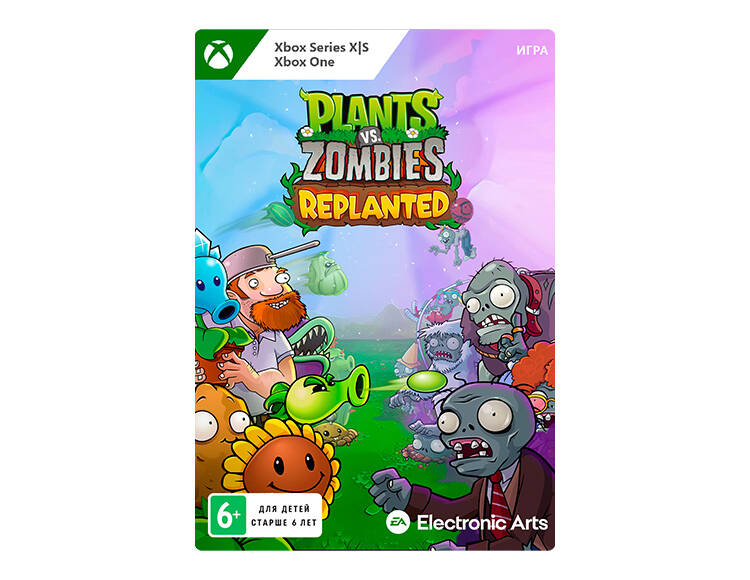 Plants vs. Zombies: Replanted (цифровая версия) (Xbox One + Xbox Series X|S) (WW)
Plants vs. Zombies: Replanted (цифровая версия) (Xbox One + Xbox Series X|S) (WW)