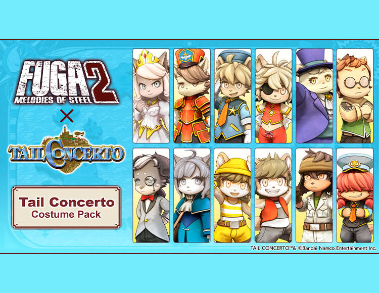 Fuga: Melodies of Steel 2 - Tail Concerto Costume Pack (PC)
Fuga: Melodies of Steel 2 - Tail Concerto Costume Pack (PC)