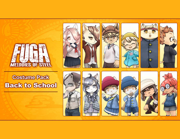 Fuga: Melodies of Steel - Back to School Costume Pack (PC)
Fuga: Melodies of Steel - Back to School Costume Pack (PC)