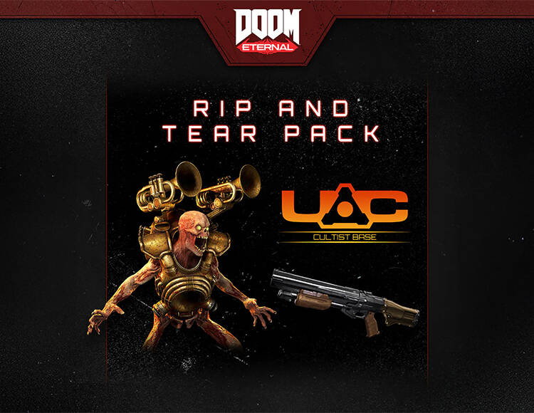 DOOM Eternal: The Rip and Tear Pack (PC)
DOOM Eternal: The Rip and Tear Pack (PC)