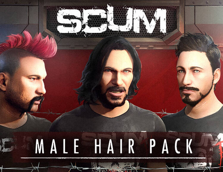 SCUM - Male Hair Pack (PC)
SCUM - Male Hair Pack (PC)