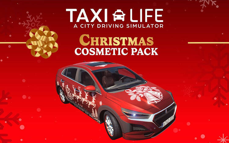Скриншот №0 из Taxi Life: A City Driving Simulator - Christmas Cosmetic Pack (PC)