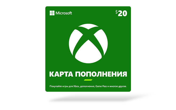 Скриншот №0 из Карта оплаты Xbox 20 USD [Цифровая версия] (US)