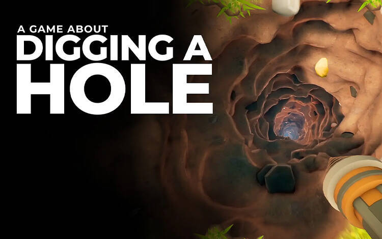 Скриншот №0 из A Game About Digging A Hole (PC)