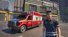 Скриншот №1 из Ambulance Life - Fire Department Cosmetic Pack (PC)