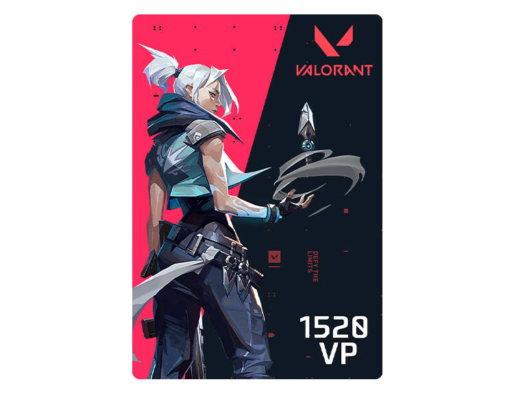 

Игровая валюта Valorant: 1520 VP [Цифровая версия] (PC)