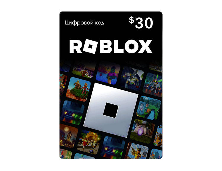 

Карта оплаты Roblox 30 USD USA [Цифровая версия] (PC)