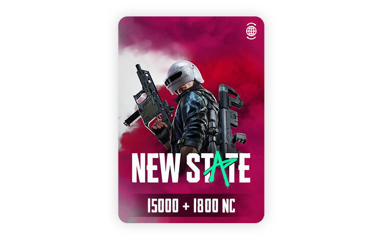 Скриншот №0 из Игровая валюта New State Mobile 15000+1800 NC [Цифровая версия]