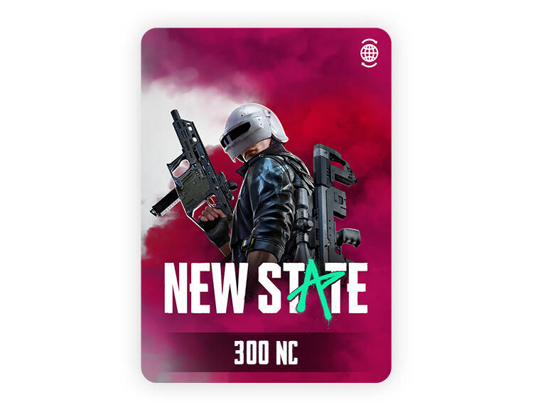 

Игровая валюта New State Mobile 300 NC [Цифровая версия]