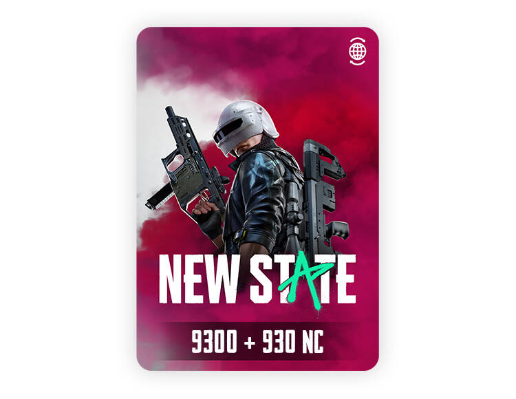 

Игровая валюта New State Mobile 9300+930 NC [Цифровая версия]