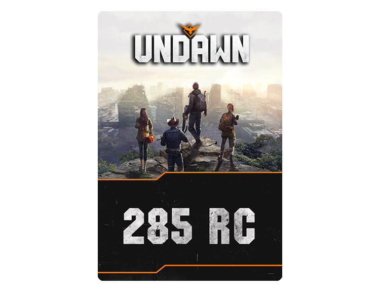 

Игровая валюта Undawn 285 RC [Цифровая версия] (PC)