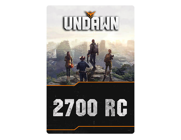 

Игровая валюта Undawn 2700 RC [Цифровая версия] (PC)
