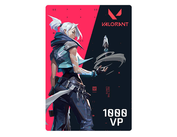 

Игровая валюта Valorant: 1000 VP [Цифровая версия] (PC)