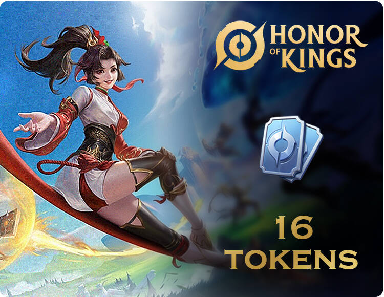 

Игровая валюта Honor of Kings 16 Tokens [Цифровая версия] (PC)