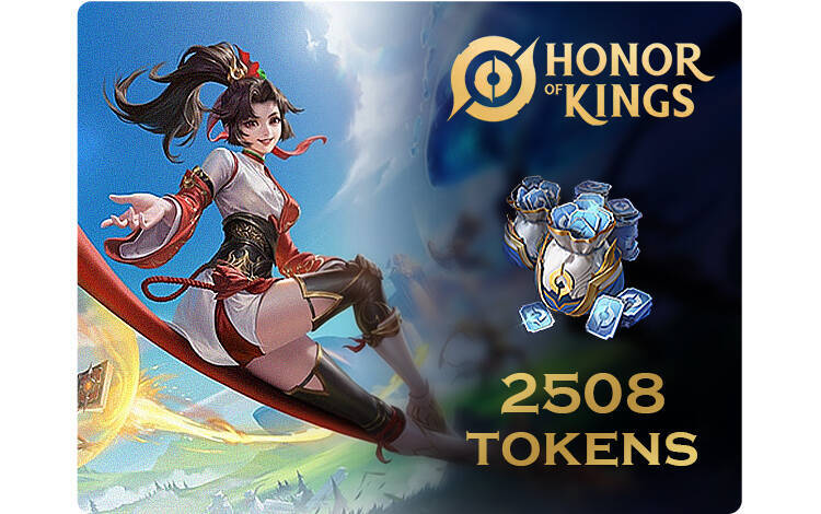 Скриншот №0 из Игровая валюта Honor of Kings 2508 Tokens [Цифровая версия] (PC)