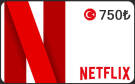 Скриншот №0 из Карта оплаты Netflix 750 TL Turkey [Цифровая версия] (PC)