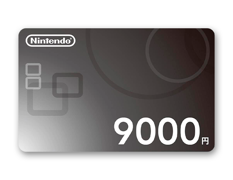 Карта оплаты Nintendo eShop 9000 JPY Japan [Цифровая версия]