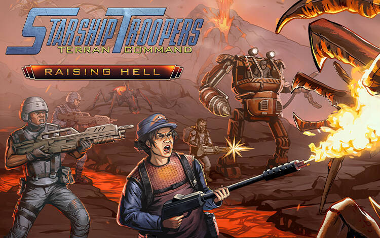 Скриншот №0 из Starship Troopers: Terran Command - Raising Hell (PC)
