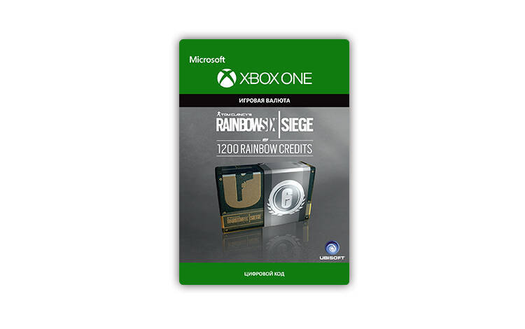 Скриншот №0 из Игровая валюта Tom Clancy's Rainbow Six Siege: 1200 Credits (Xbox One + Xbox Series X|S) (RU)