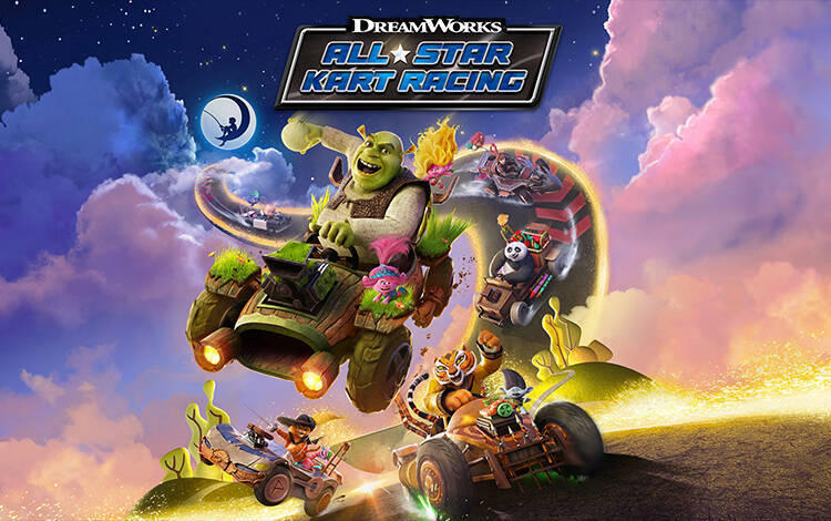 Скриншот №0 из DreamWorks All-Star Kart Racing (PC)