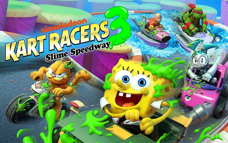 Скриншот №0 из Nickelodeon Kart Racers 3: Slime Speedway (PC)
