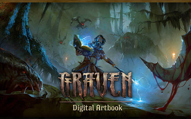 Скриншот №0 из GRAVEN - Digital Artbook (PC)