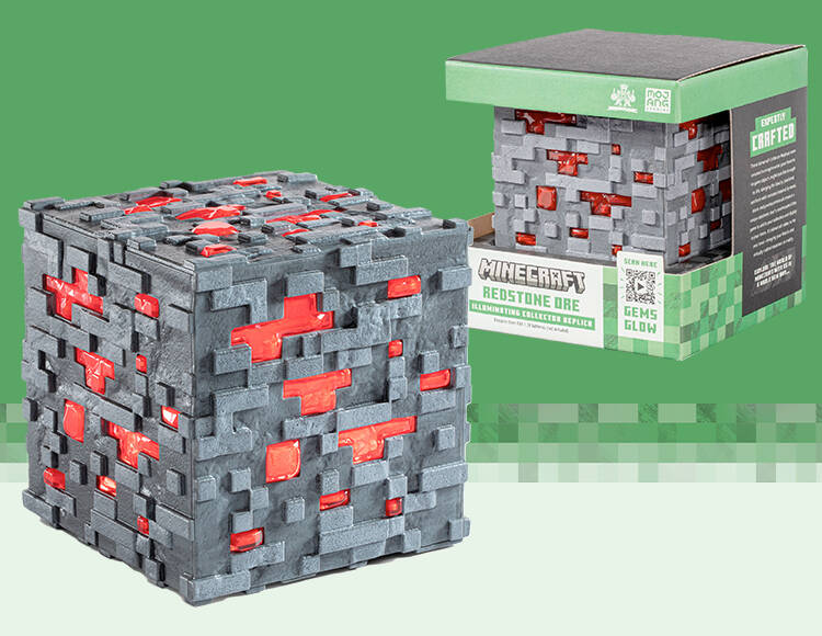 Фонарь Minecraft в виде блока красной руды 4499₽