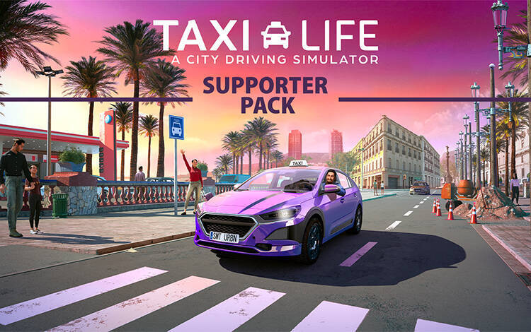Скриншот №0 из Taxi Life: A City Driving Simulator - Supporter Pack (PC)