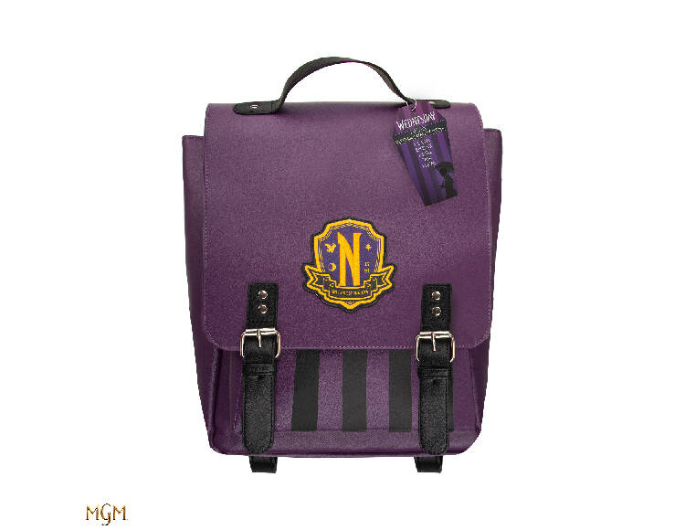 

Рюкзак Уэнсдэй Академия Невермор, фиолетовый