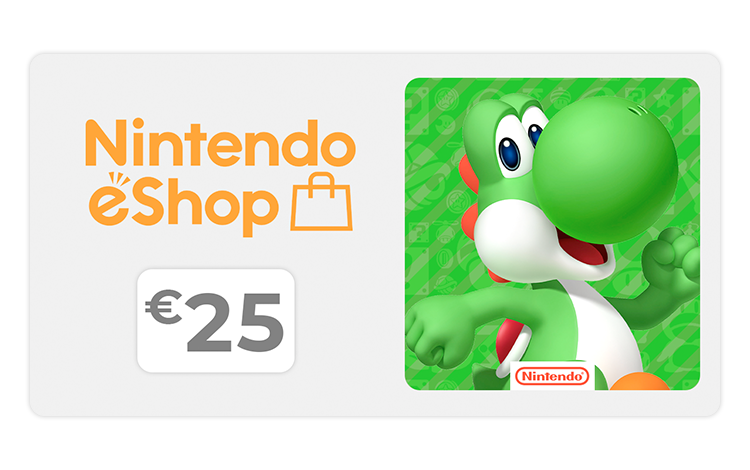 Скриншот №0 из Карта оплаты Nintendo eShop 25 EUR [Цифровая версия]