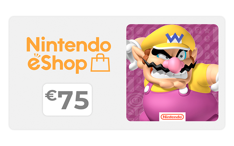Скриншот №0 из Карта оплаты Nintendo eShop 75 EUR [Цифровая версия]
