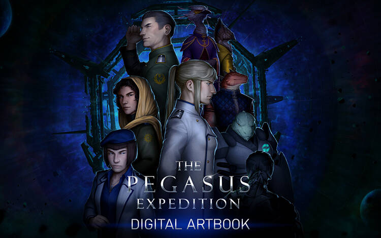 Скриншот №0 из The Pegasus Expedition - Digital Artbook (PC)