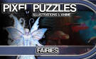 Скриншот №0 из Pixel Puzzles Illustrations & Anime - Jigsaw Pack: Fairies (PC)