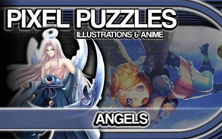 Скриншот №0 из Pixel Puzzles Illustrations & Anime - Jigsaw Pack: Angels (PC)