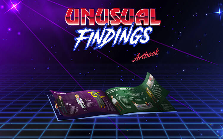 Скриншот №0 из Unusual Findings - Digital Artbook (PC)