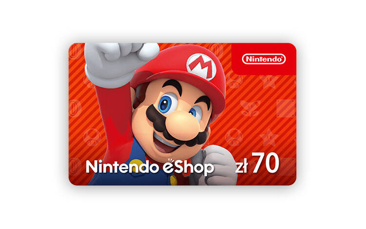 Скриншот №0 из Карта оплаты Nintendo eShop 70 zl Poland [Цифровая версия]
