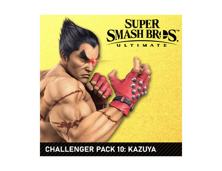 Super Smash Bros. Ultimate - Набор бойца 10: Кадзуя (Nintendo Switch - Цифровая версия) (EU)