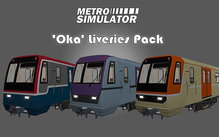 Скриншот №0 из Metro Simulator - 'Oka' Liveries Pack (PC)