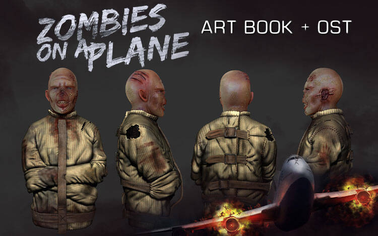 Скриншот №0 из Zombies on a Plane - Digital Art Book + OST (PC)