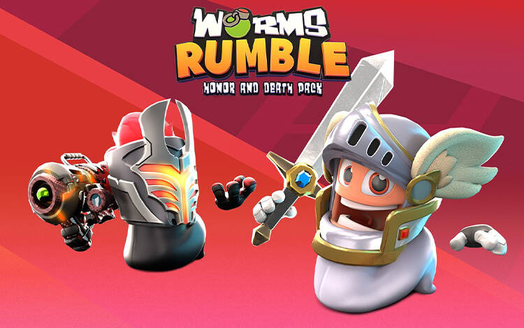 Скриншот №0 из Worms Rumble - Honor and Death Pack (PC)