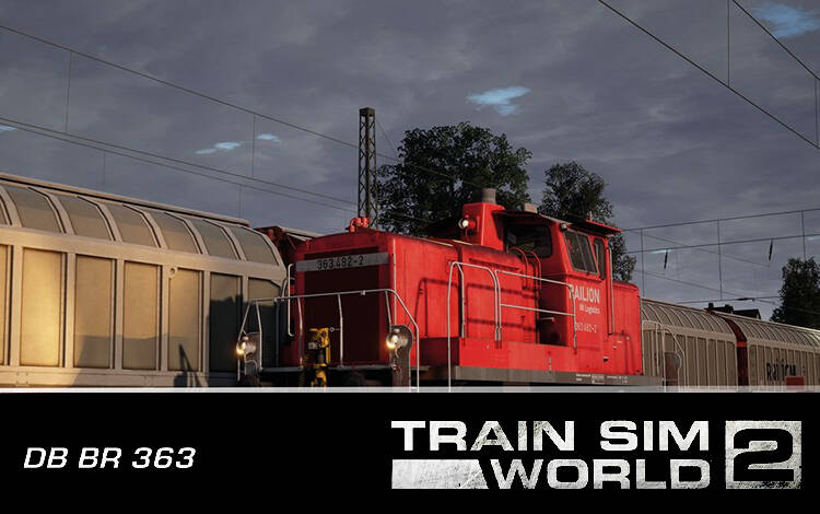 Скриншот №0 из Train Sim World 2: DB BR 363 Loco Add-On (PC)