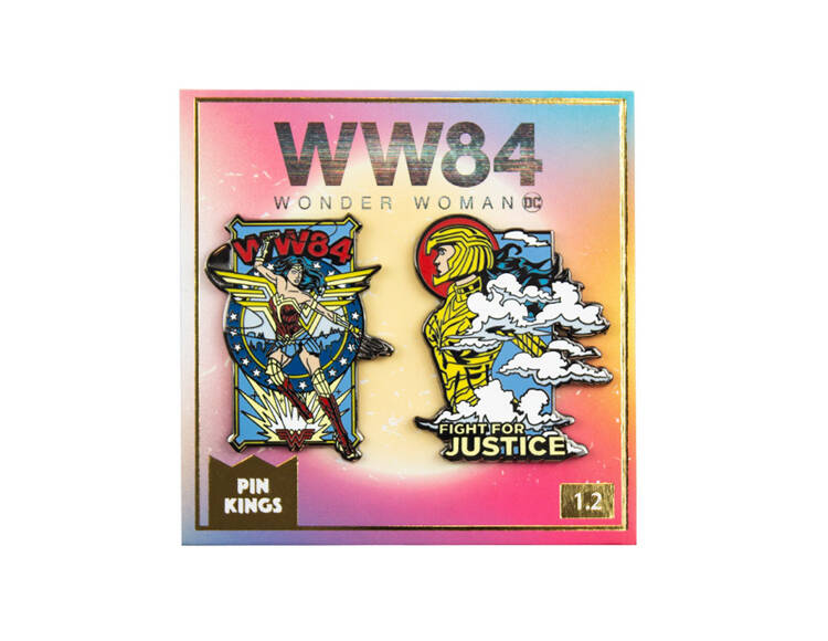 Значок Pin Kings DC Чудо-женщина 84 12 набор из 2 шт 399₽